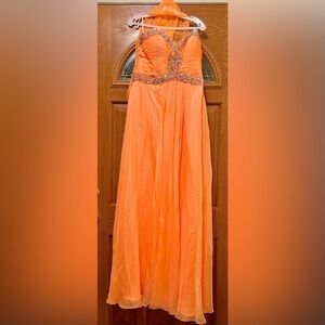 Gorgeous orange dress for Women